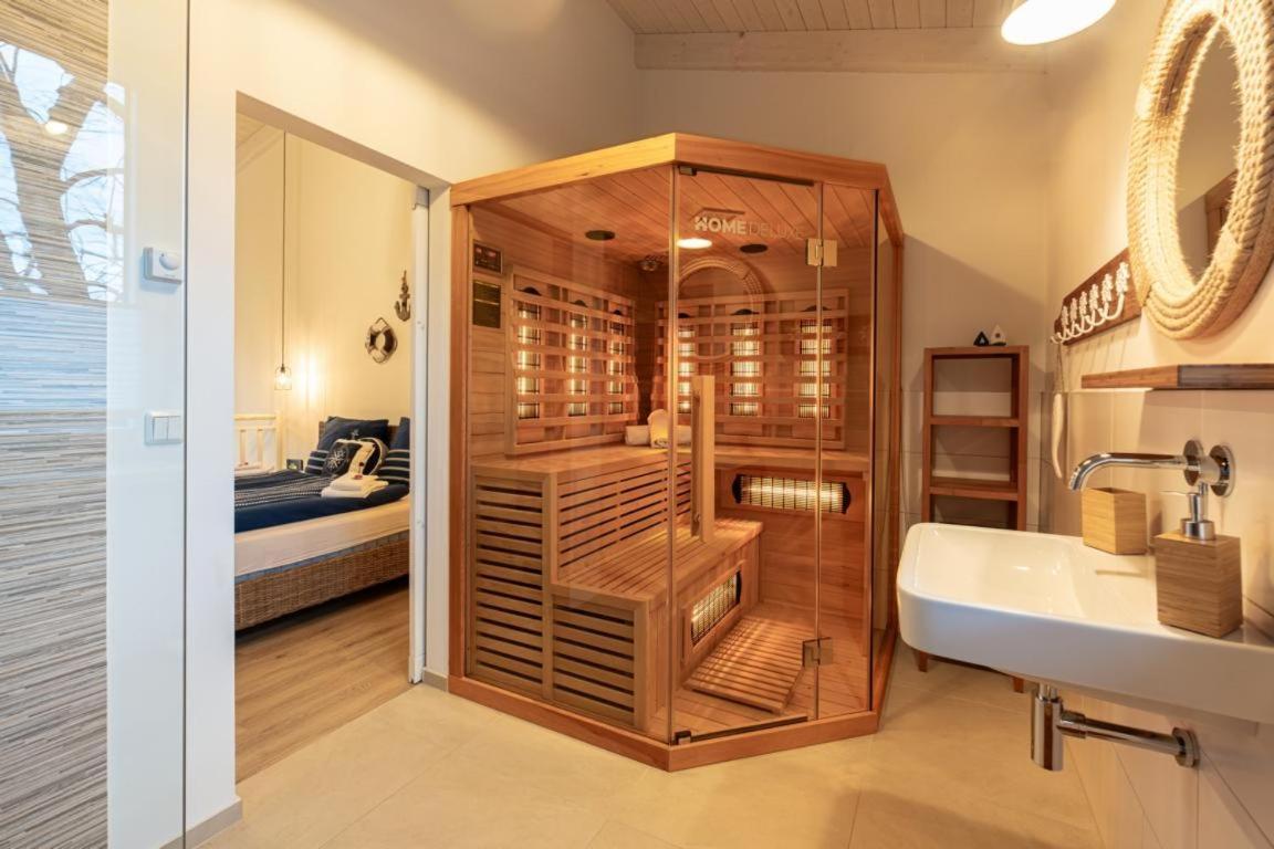 Ramoshansenhof Fewo Foerdebrise Mit Sauna Steinberg  Dış mekan fotoğraf